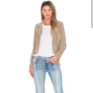 BLANKNYC Suede Moto Jacket